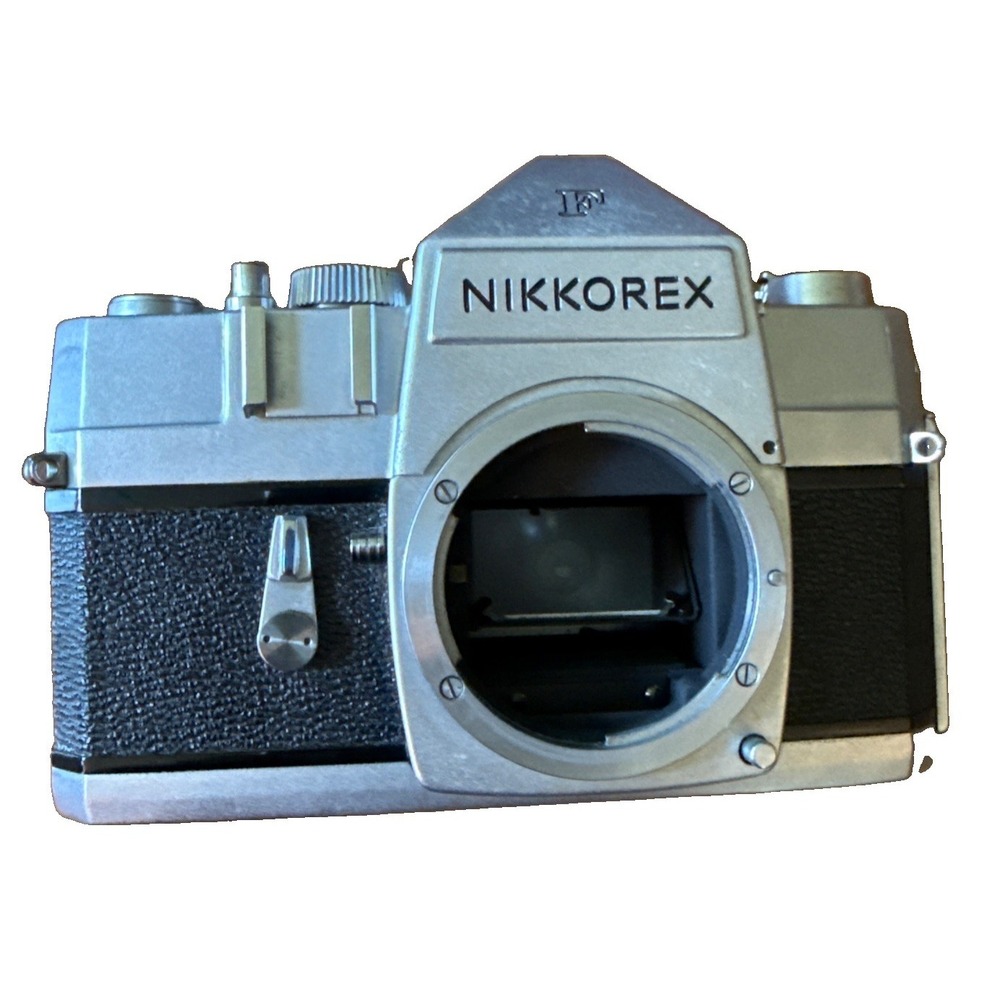Nikkorex F 35mm Camera 50MM Early Production Nikon F-Mount Clean Tested